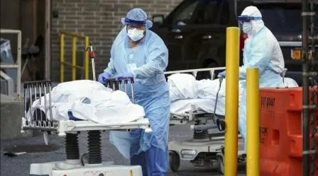 The news of Americas newspaper on the deaths in India due to Kovid is in discussions