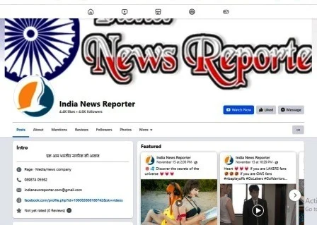 Facebook pages of all 5 news websites including Expert Medias India News reporter hacked