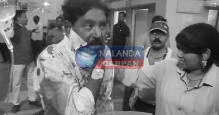 राजगीर से बिहारशरीफ लौट रहे पत्रकार दीपक विश्वकर्मा को गोली मारी