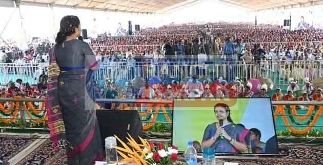 'Maiyaan Samman Yatra' started from the birthplace of Lord Birsa Munda, Kalpana Soren's sharp attack on BJP