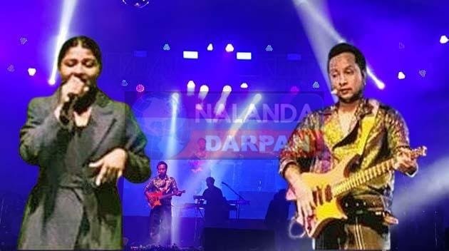 Indian Idol fame Arunita-Pawandeep enthralled the audience with their melodies at Rajgir Festival