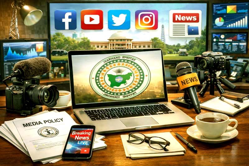 Jharkhand A new policy for social media digital media and new media is now in effect