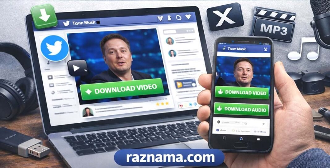 ट्वीटर X से वीडियो और ऑडियो कैसे डाउनलोड करें? जानें सरल और सुरक्षित तरीका
